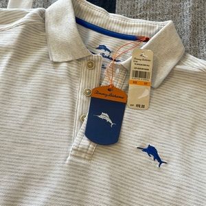 NWT Tommy Bahama Emfielder Stripe Polo
